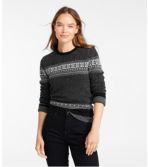 Women's Signature Camp Merino Wool Sweater, Pullover Novelty