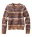  Color Option: Walnut Fair Isle, $129.