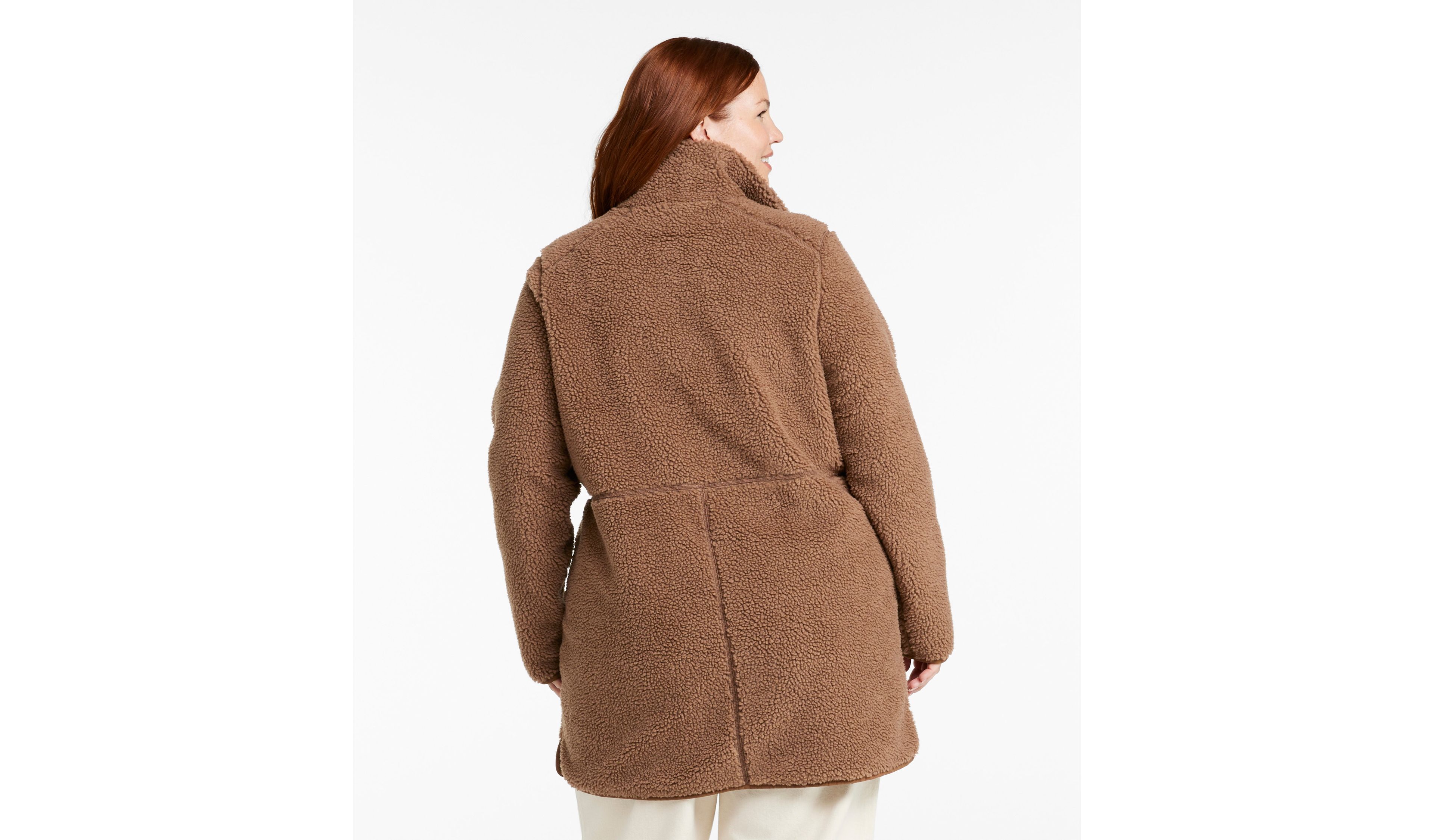 Women's Bean's Sherpa Fleece Coat