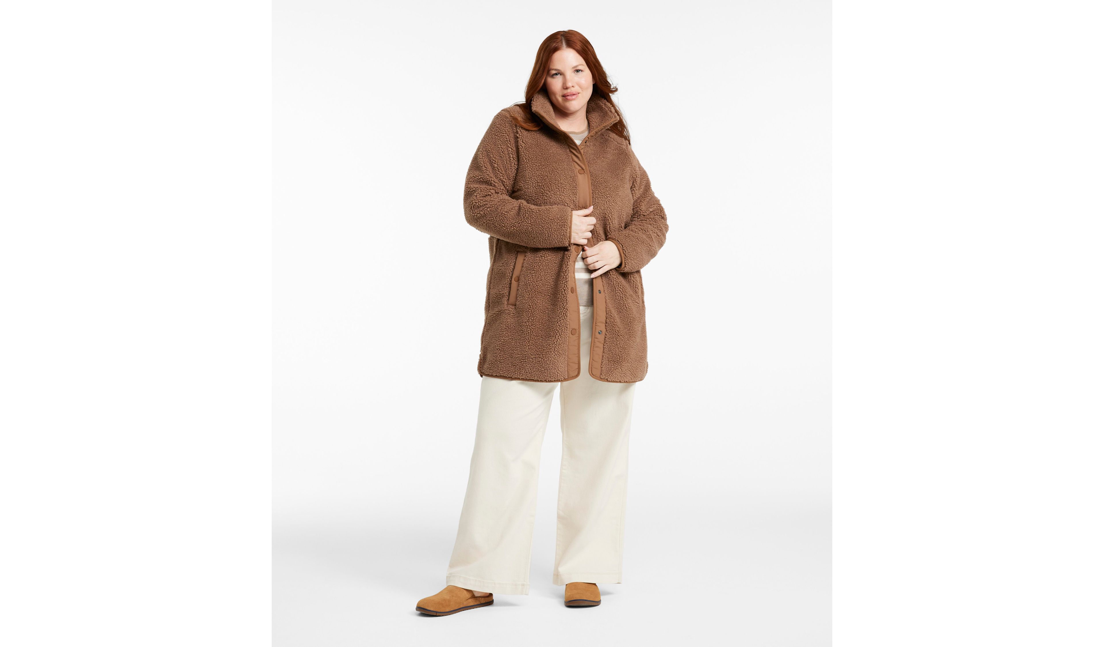 Women's Bean's Sherpa Fleece Coat