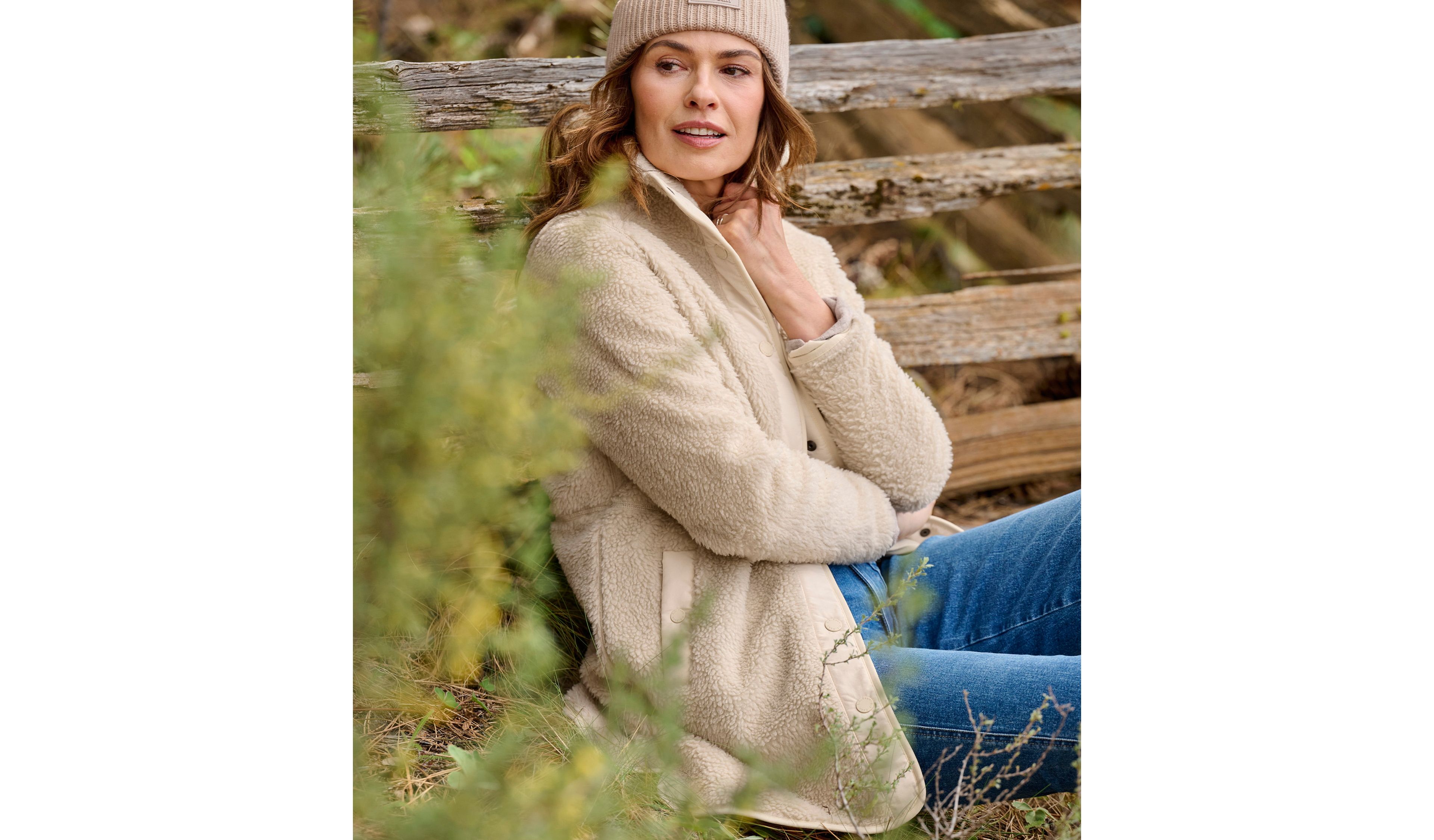 Women's Bean's Sherpa Fleece Coat