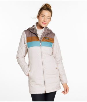 Women's Mountain Classic Puffer Coat, Colorblock