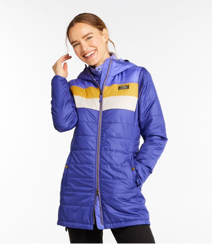 Women's Mountain Classic Puffer Coat, Colorblock