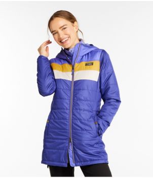 Women's Mountain Classic Puffer Coat, Colorblock
