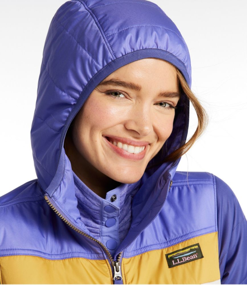 Women's Mountain Classic Puffer Coat, Colorblock