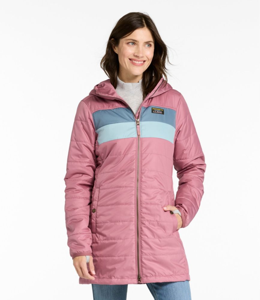 Women's Mountain Classic Puffer Coat, Colorblock