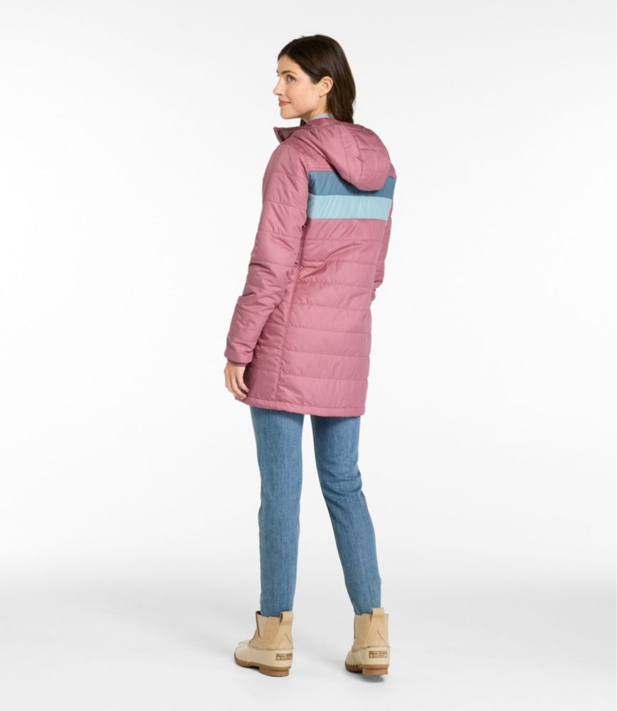 Women's Mountain Classic Puffer Coat, Colorblock