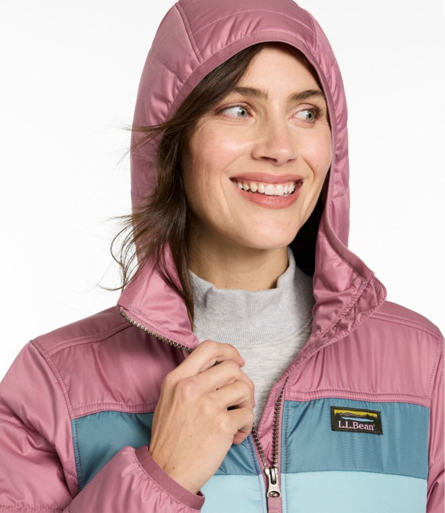 Women's Mountain Classic Puffer Coat, Colorblock