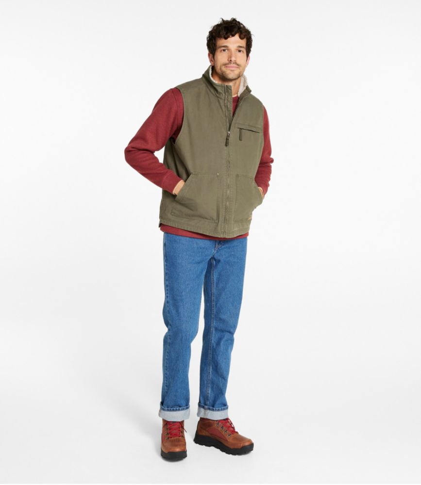 Men's Insulated Utility Vest, Dark Loden, large image number 3