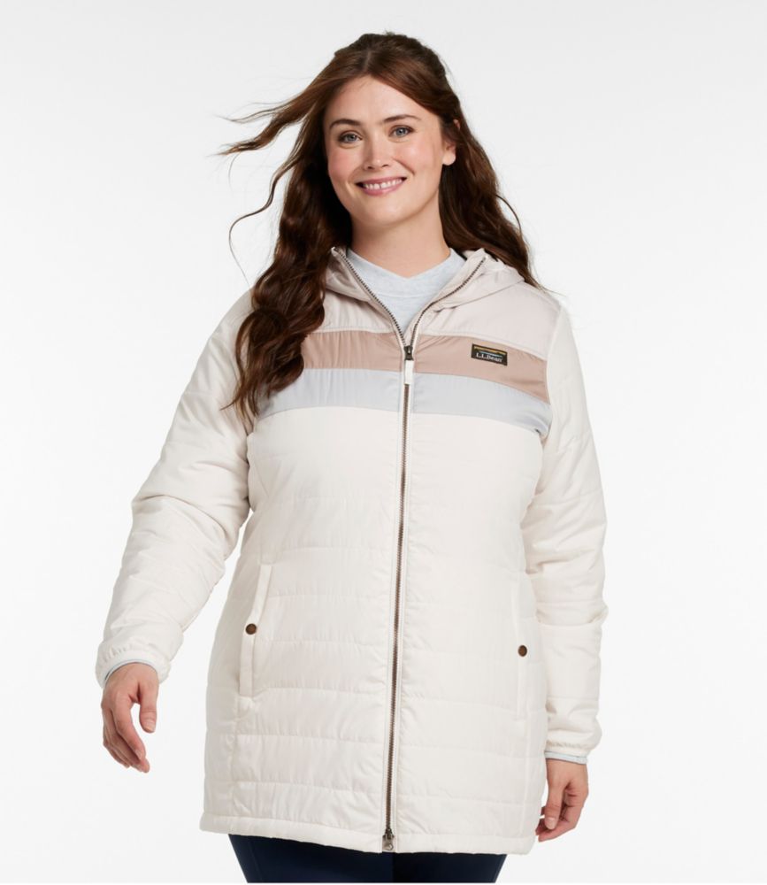 Women's Mountain Classic Puffer Coat, Colorblock
