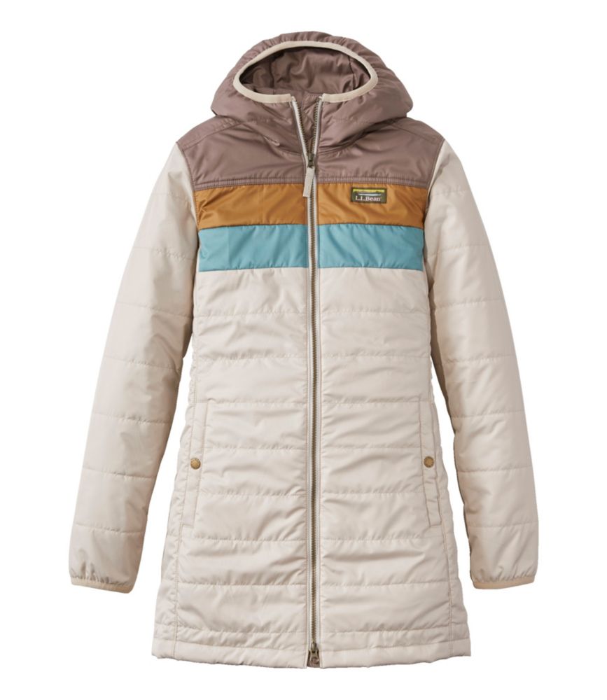 Women's Mountain Classic Puffer Coat, Colorblock