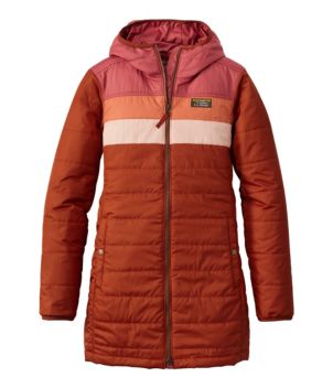 Women's Mountain Classic Puffer Coat, Colorblock