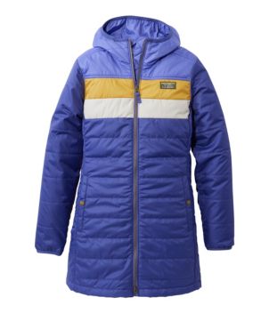 Women's Mountain Classic Puffer Coat, Colorblock