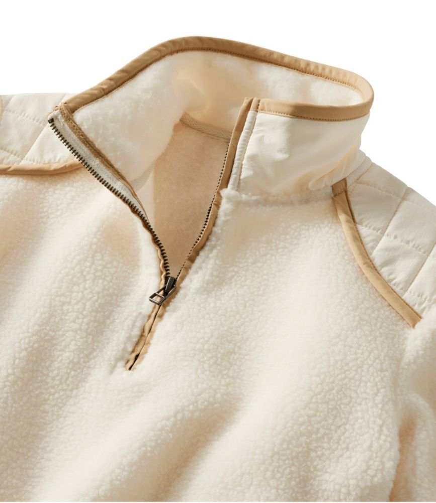 Women's Signature 1912 Heritage Fleece, Light Tan Birdseye, small image number 4