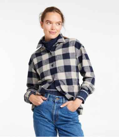 Women's Signature Chamois Shirt-Jacket, Pattern