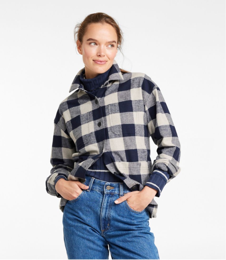 Women's Soft-Brushed Flannel Shirt