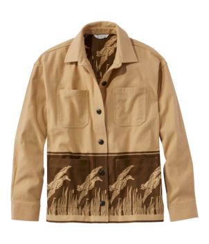 Women's Signature Chamois Shirt-Jacket, Pattern