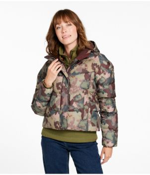 Women's Popham Puffer Jacket, Print