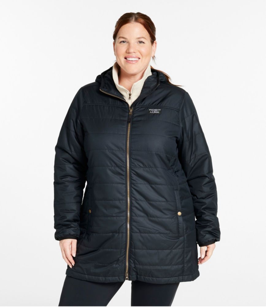 Women's Mountain Classic Puffer Coat, Black, small image number 2