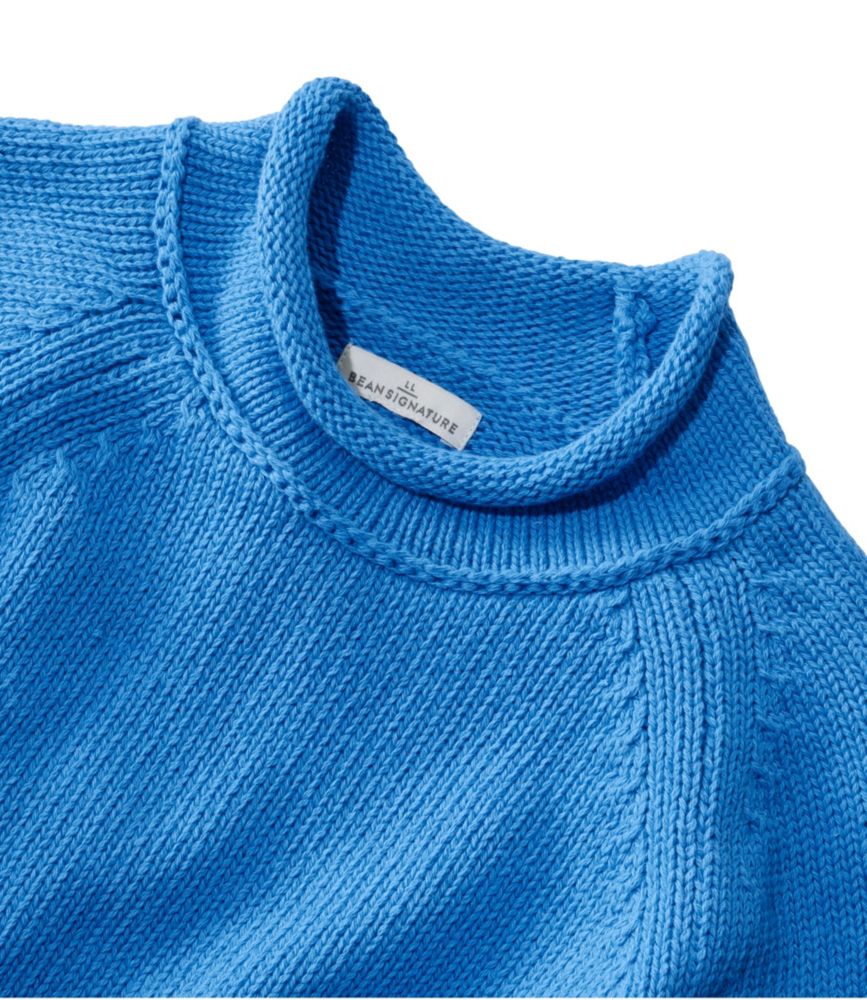 Women's Signature Original Cotton Sweater, Rollneck, , small image number 3