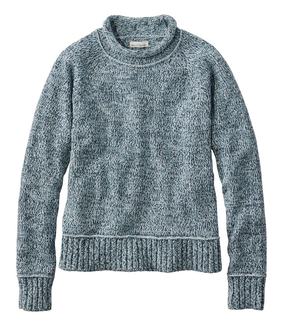 Women's Signature Original Cotton Sweater, Rollneck | Sweaters at L.L.Bean