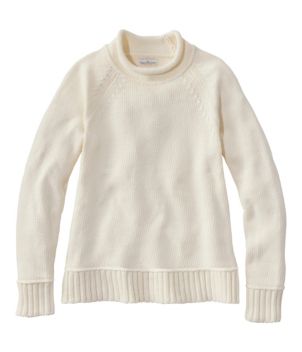 Women's Signature Original Cotton Sweater, Rollneck