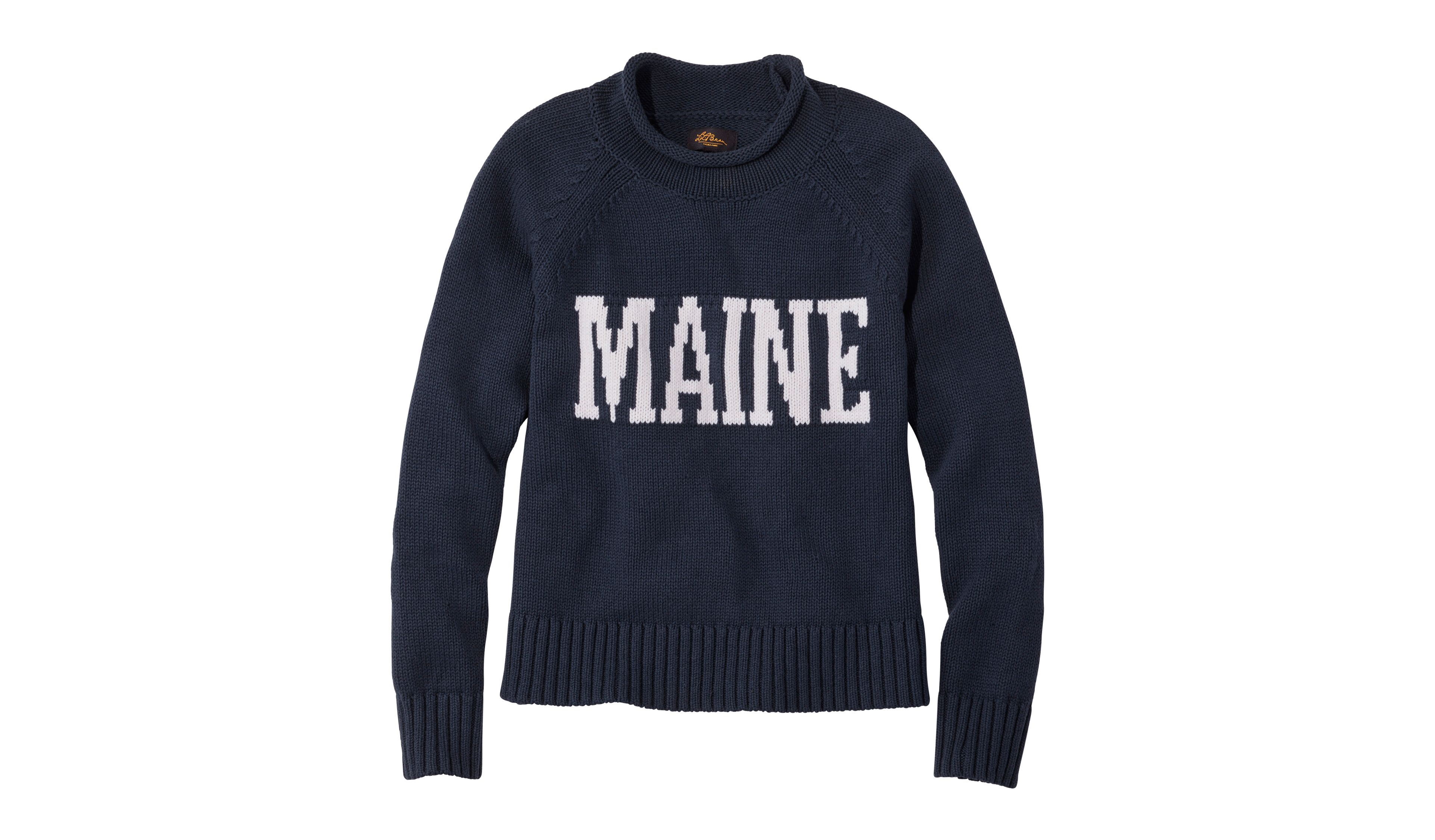 Women's Signature Original Cotton Sweater, Rollneck Novelty