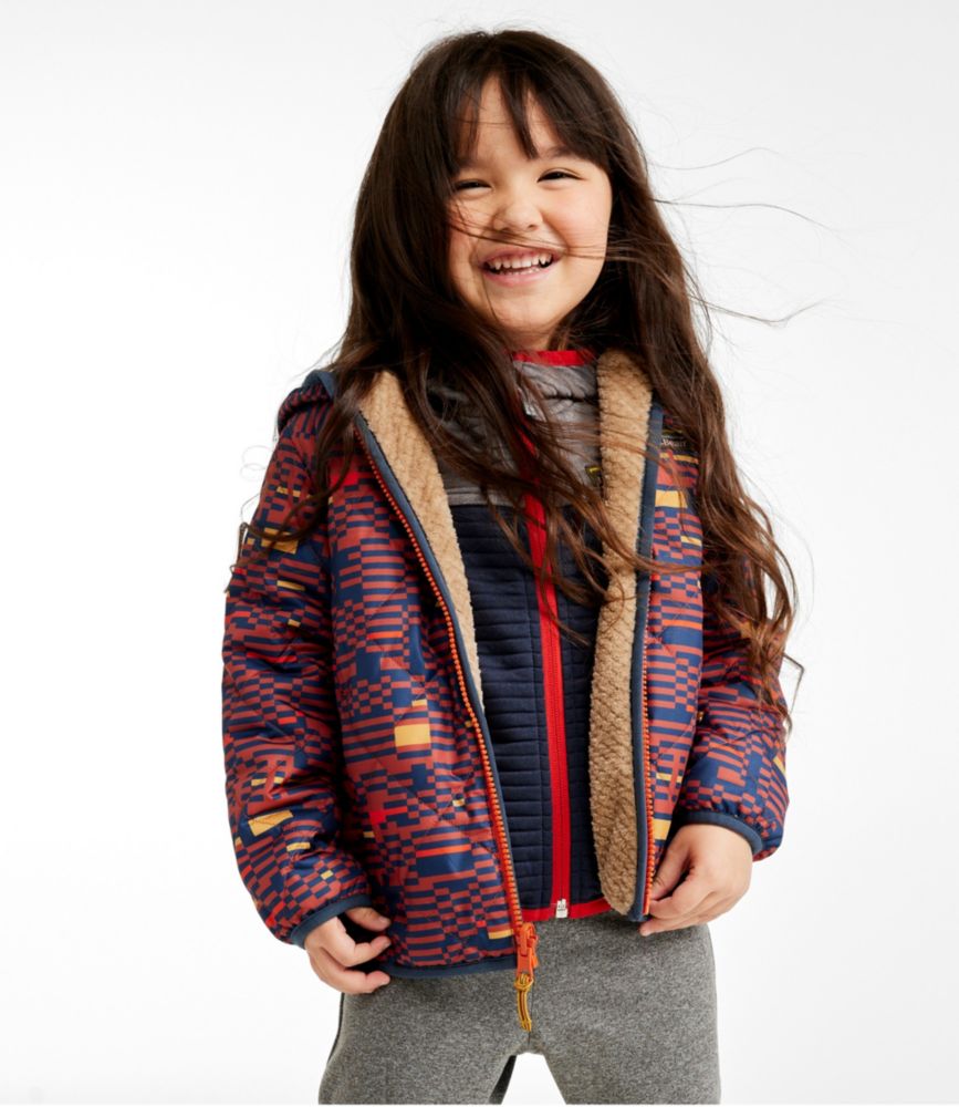 Infants' and Toddlers' Mountain Bound Reversible Hooded Jacket, Print, , small image number 2