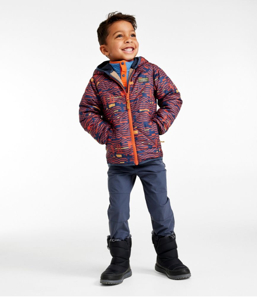 Infants' and Toddlers' Mountain Bound Reversible Hooded Jacket, Print, Night Geo, small image number 4