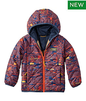 Infants' and Toddlers' Mountain Bound Reversible Hooded Jacket, Print