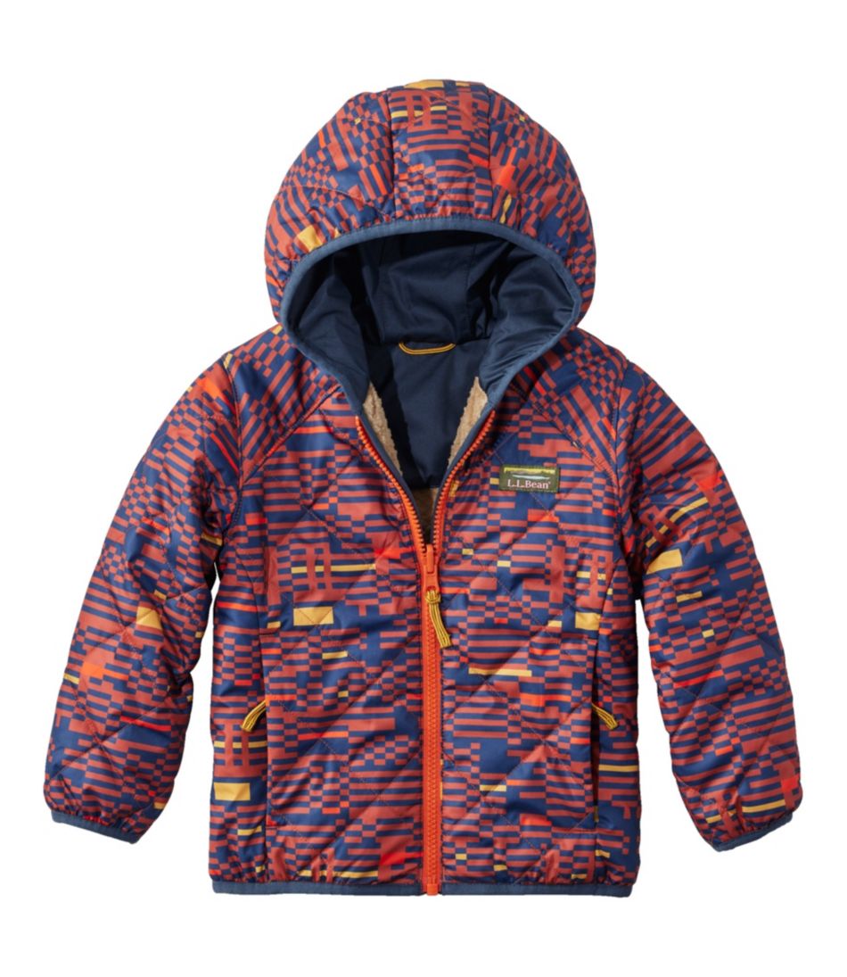 Infants' and Toddlers' Mountain Bound Reversible Hooded Jacket, Print ...