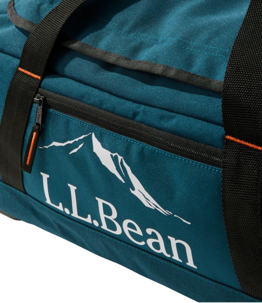 Adventure Rolling Duffle Bag, Medium, 40L, Mountain Logo, Medium Blue, small image number 5