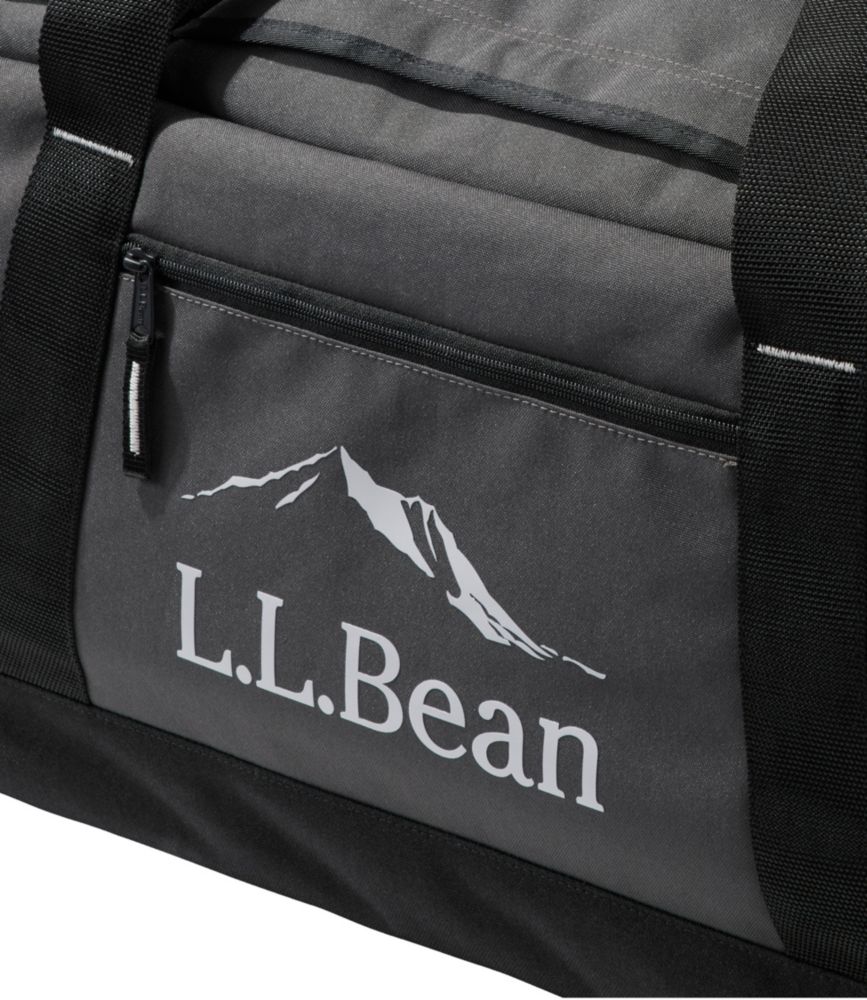 Adventure Rolling Duffle Bag, XX-Large, 135L, Mountain Logo, Black, small image number 5