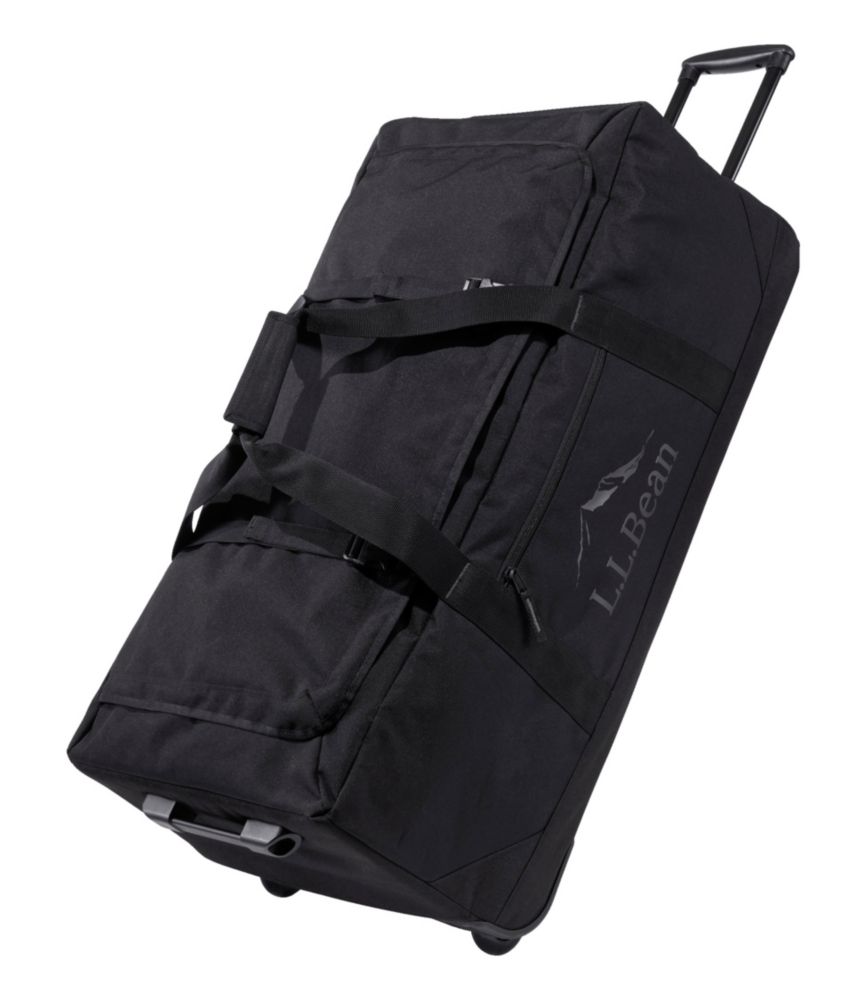 Adventure Rolling Duffle Bag, XX-Large, 135L, Mountain Logo, Black, small image number 1