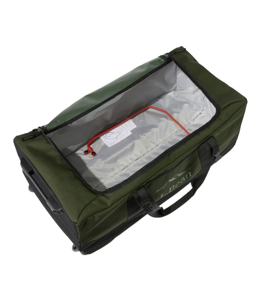 Adventure Rolling Duffle Bag, X-Large, 95L, Mountain Logo, Black, small image number 3