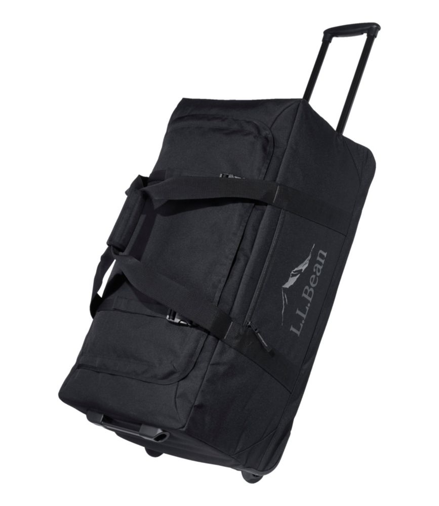 Adventure Rolling Duffle Bag, X-Large, 95L, Mountain Logo, Black, small image number 1
