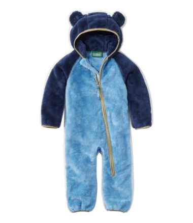 Infants' L.L.Bean Hi-Pile Fleece Bunting, Colorblock