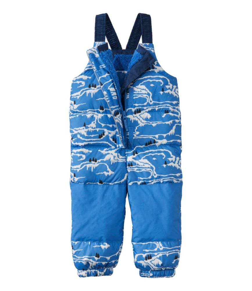 Infants' and Toddlers' L.L.Bean Down Snow Bibs, Print