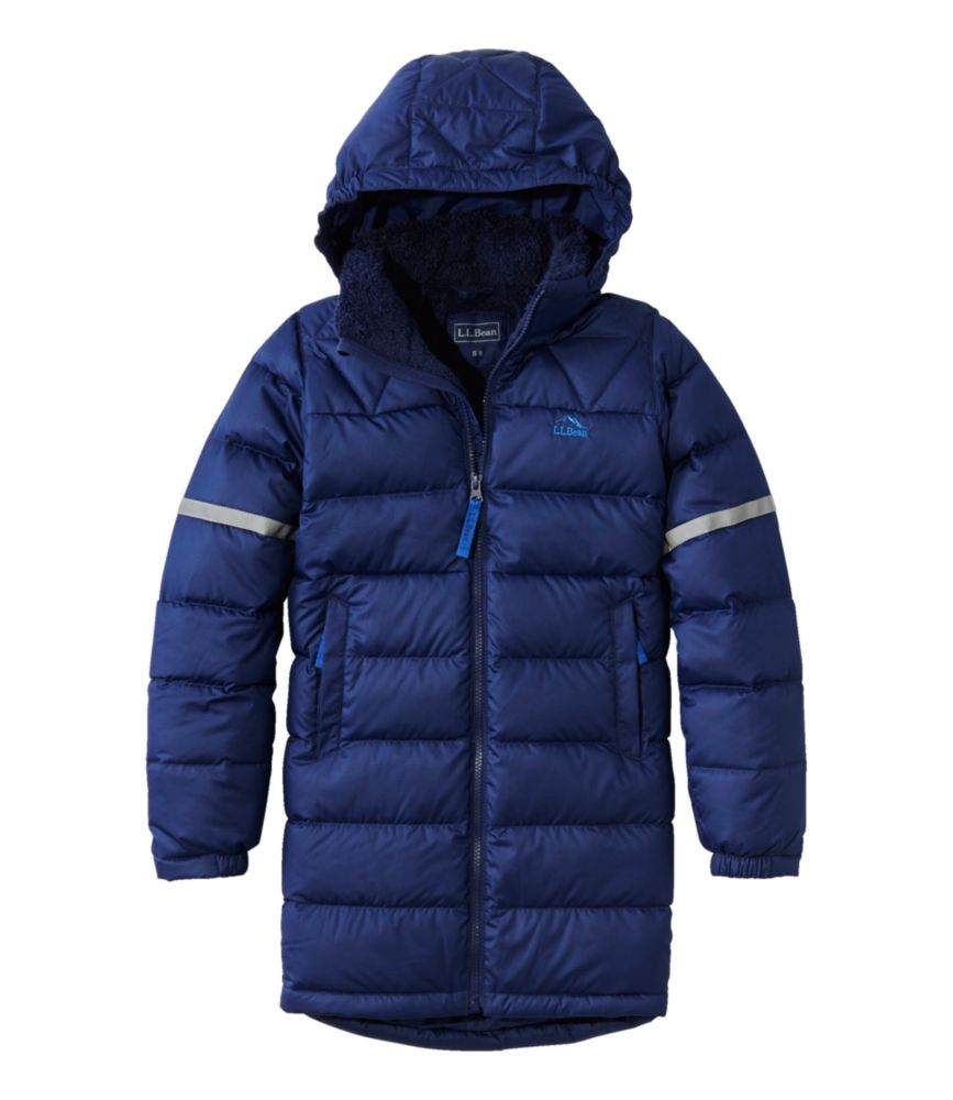 Kids' Bean's Down Coat, Night, small image number 1