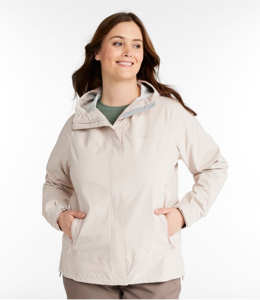 Women's Cresta Stretch Rain Jacket, Black, small image number 2