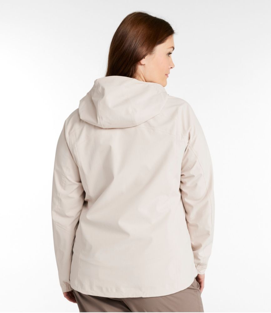 Women's Cresta Stretch Rain Jacket, Black, small image number 3