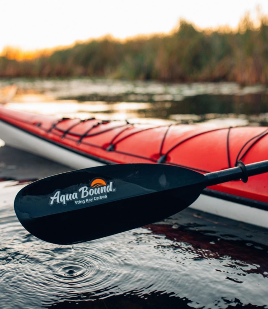 Aqua Bound Sting Ray Carbon Versa-Lok Kayak 2-Piece Paddle, 220-235 cm