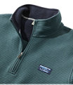 Men's Lakewashed Double-Knit Quarter-Zip Pullover, Classic Navy, small image number 5