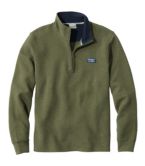 Men's Lakewashed Double-Knit Quarter-Zip Pullover, Regular