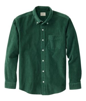 Men's Comfort Stretch® Corduroy Shirt, Long-Sleeve, Traditional Untucked Fit