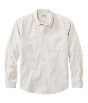 Men's Comfort Stretch® Corduroy Shirt, Long-Sleeve, Traditional Untucked Fit