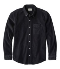 Men's BeanFlex Twill Shirt, Slightly Fitted Untucked Fit, Long