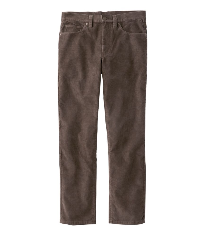 Men's BeanFlex&reg; Corduroy Pants, Five-Pocket, Standard Fit, Dark Cinder, small image number 1
