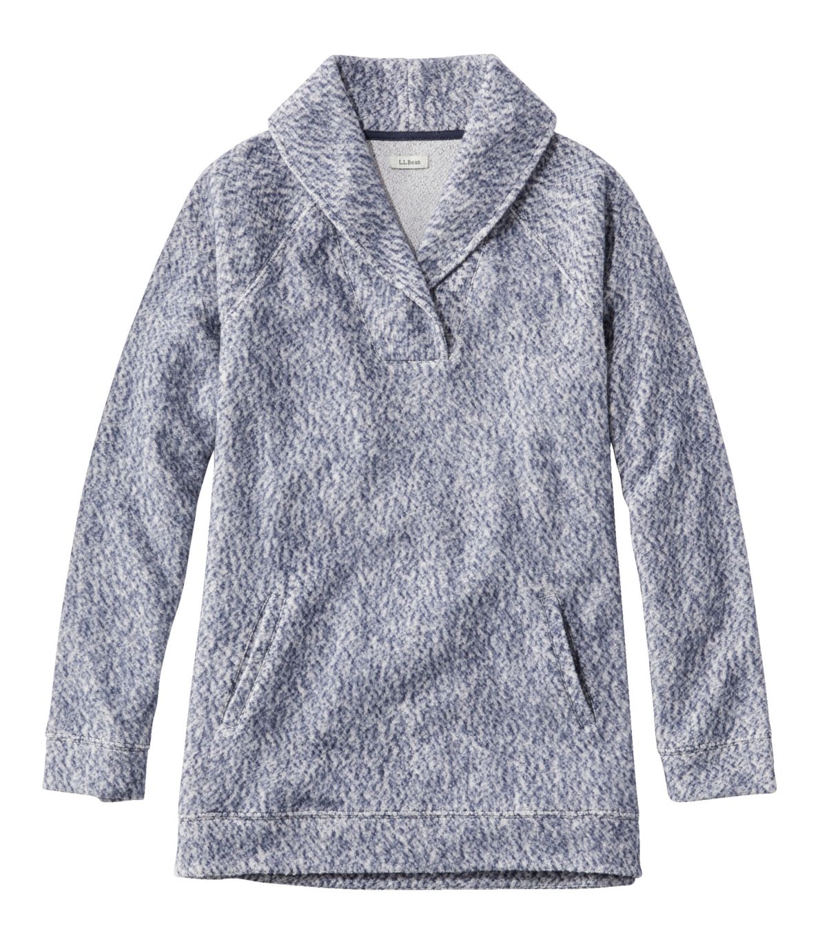 Women's Heritage Marled Fleece, Shawl Collar at L.L. Bean