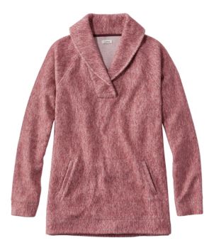 Women's Heritage Marled Fleece, Shawl Collar